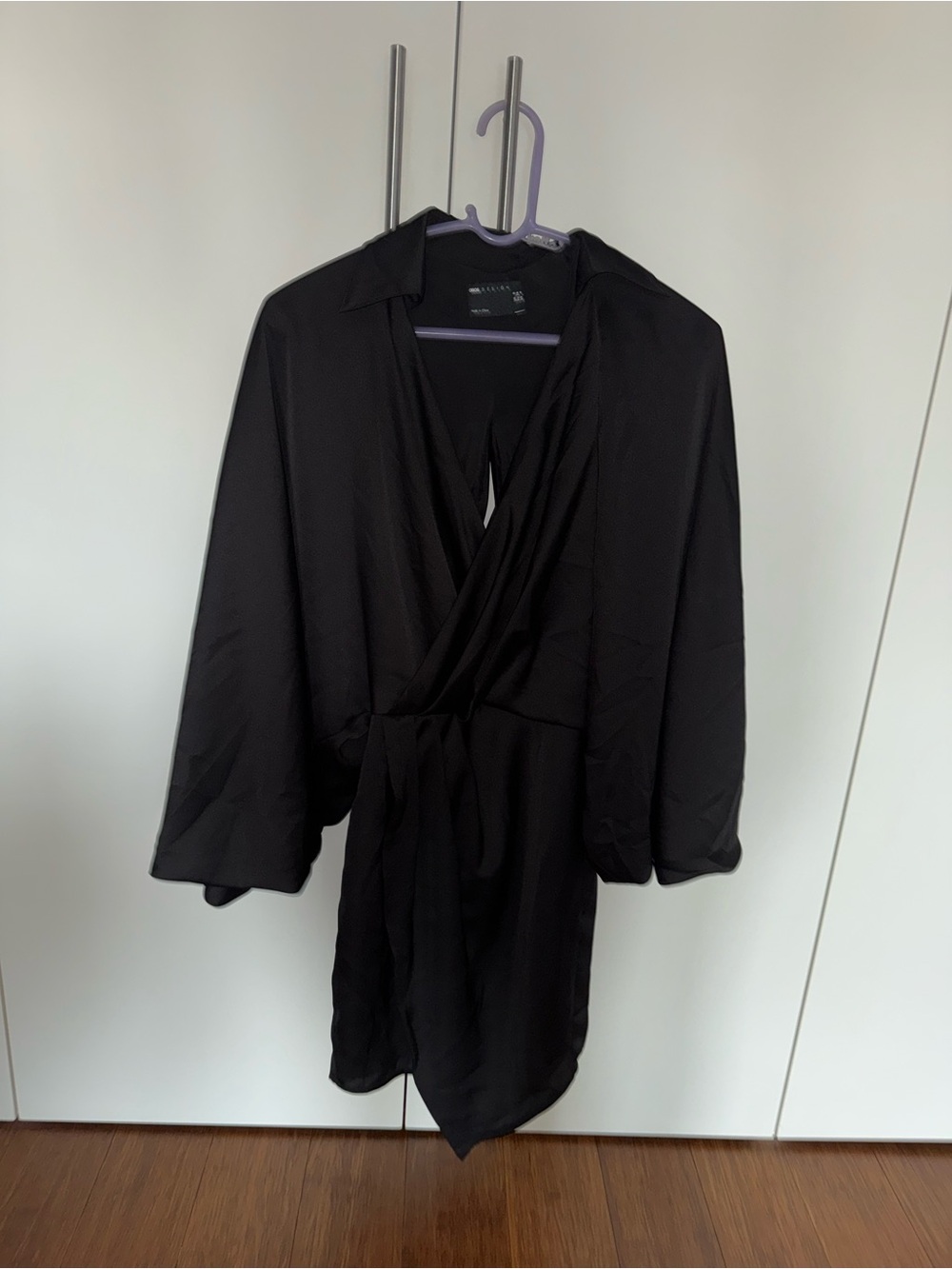 Black Wrap dress